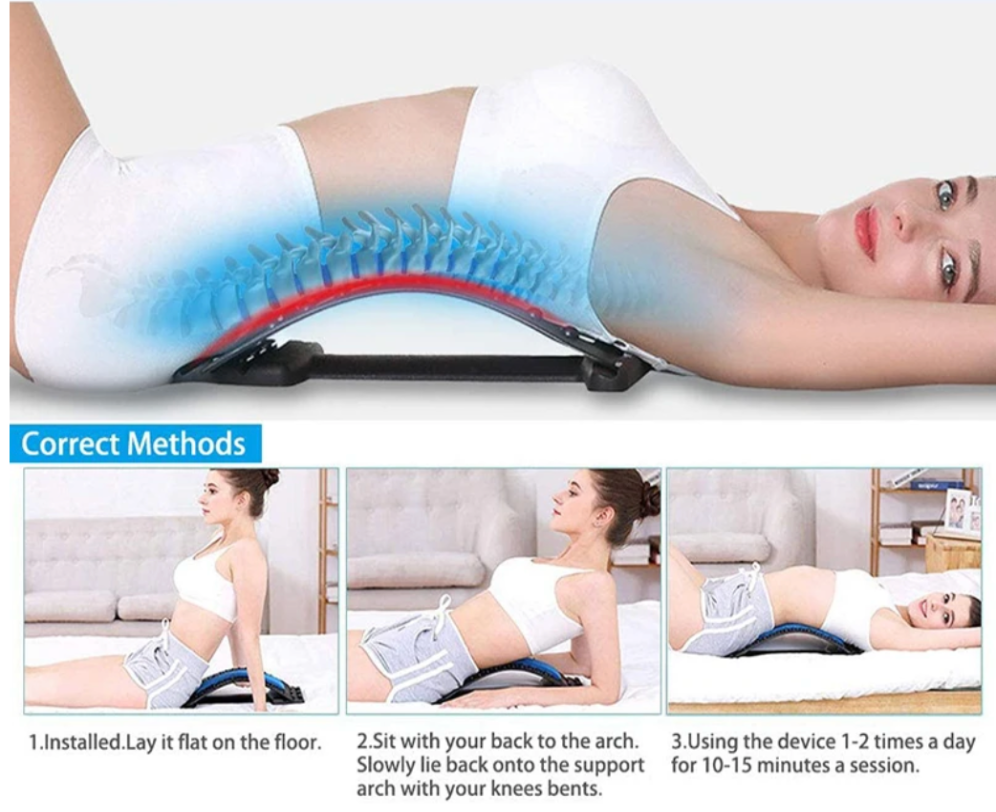 Back Stretcher, Multilevel Orthopaedic Back Stretching - Soft